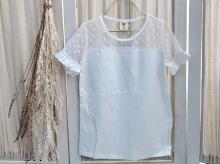 花柄ワンピース/ネイビー